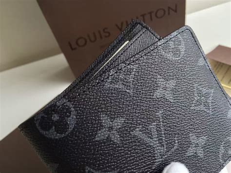 black louis vuitton wallet men|Compact Wallets Collection for Men .